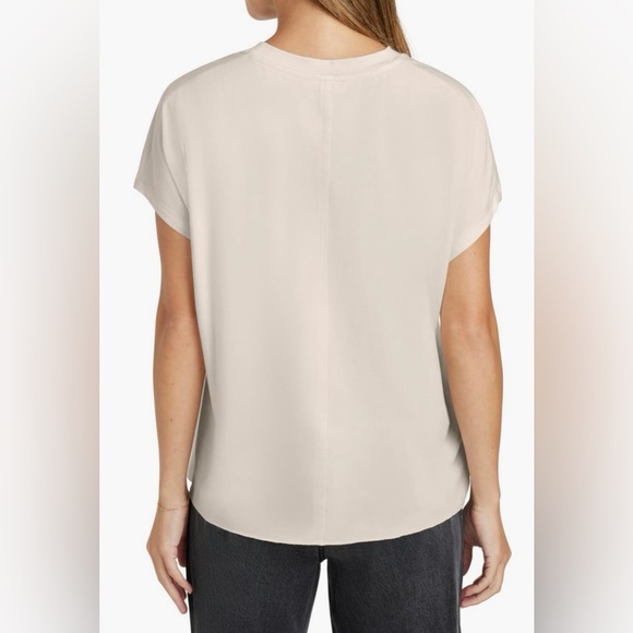 SPLENDID XL cotton tee in ivory, gently used - Picture 7 of 7